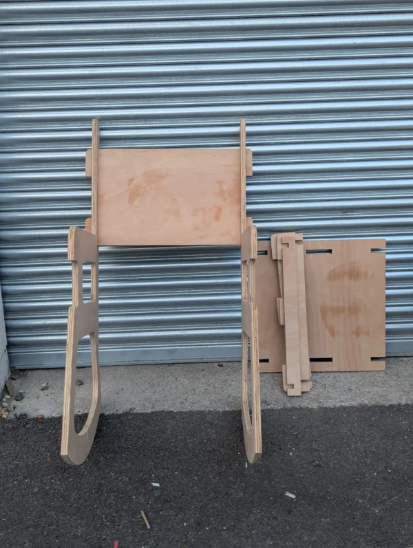 Modular Sustainable Wooden Rocking Chair – Flat-Pack & UK Made - Image 7