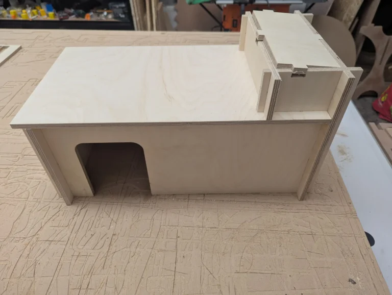 Rabbit hide cnc cut collapsible heating and cooling room sustainable material