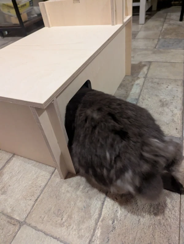 Cozy Rabbit Hideaway with Cooling & Heating Chamber – Modular & UK Made - Image 13