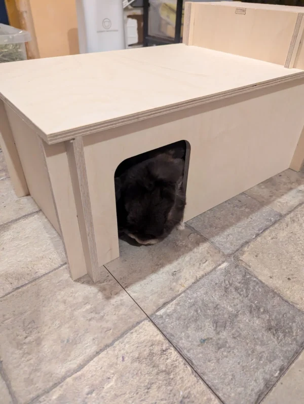 Cozy Rabbit Hideaway with Cooling & Heating Chamber – Modular & UK Made - Image 14