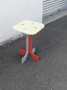 Table, plant stand, cnc cut and hand made in Bristol UK, Sustainable.