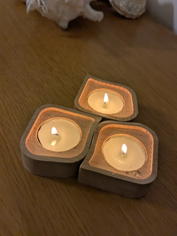 Tea light holder from sustainable material crafted in Bristol - Image 16