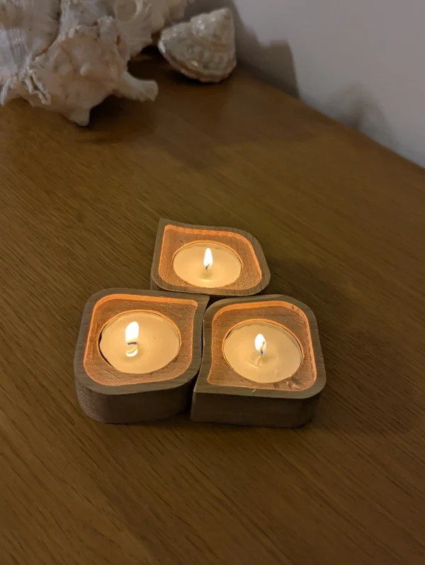 Tea light holder from sustainable material crafted in Bristol - Image 18